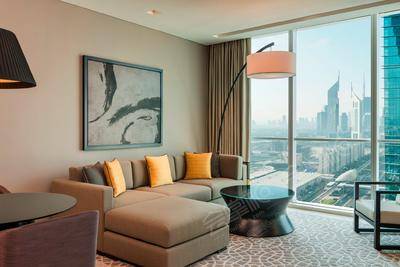 Sheraton Grand Hotel, DubaiTwo Bedroom Apartment - Living Room